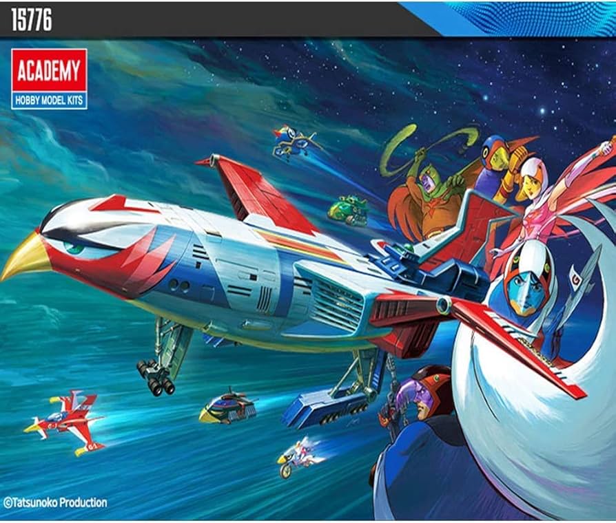 Amazon.com: Academy Gatchaman II: New God Phoenix Spacecraft w/LED